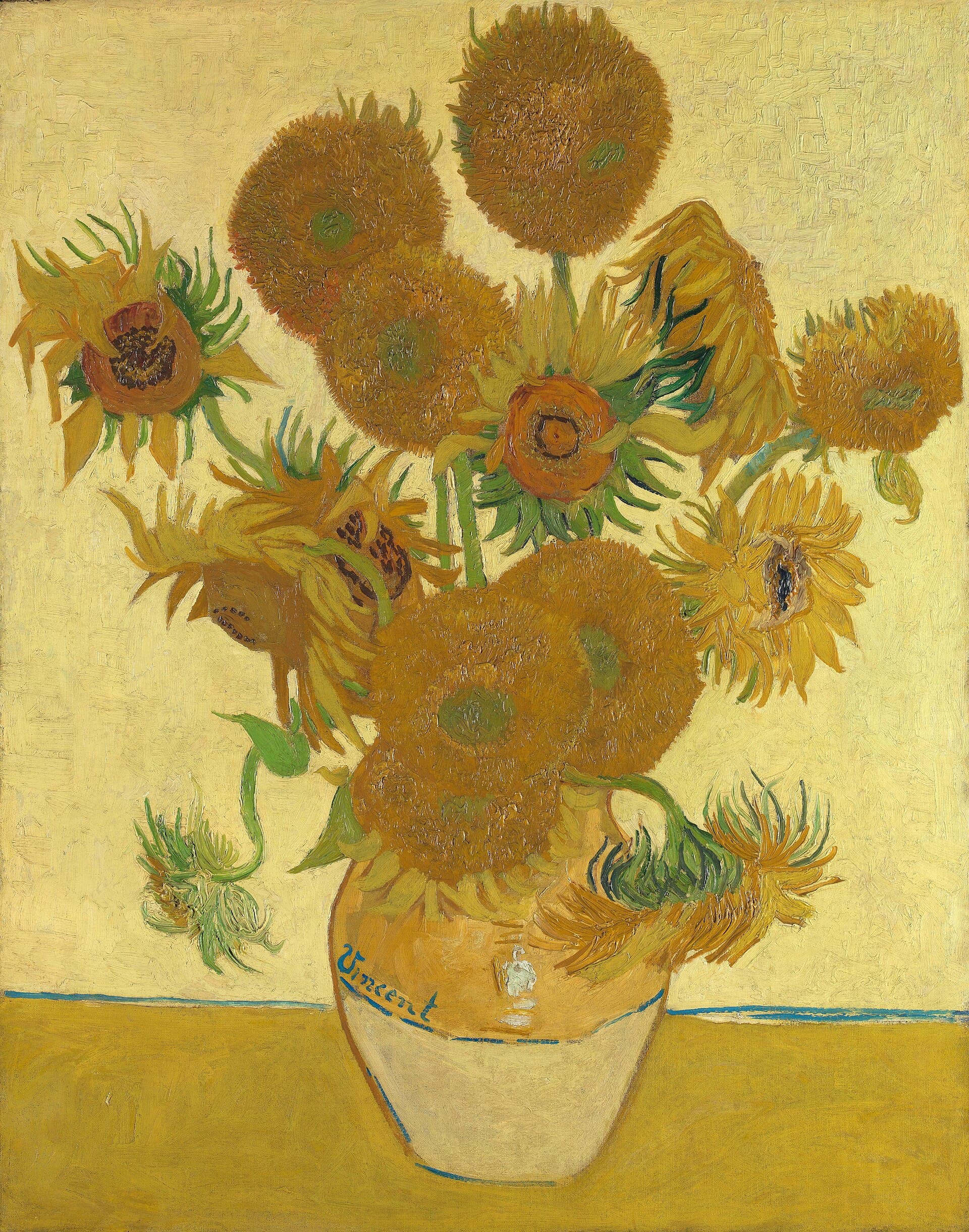 Girasoles de Vincent van Gogh